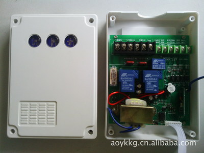 【電動伸縮門臺式搖控器、控制器、百勝電機專用伸縮門控制器】價格,廠家,圖片,發射器、接收器,深圳市奧圣科技發展-