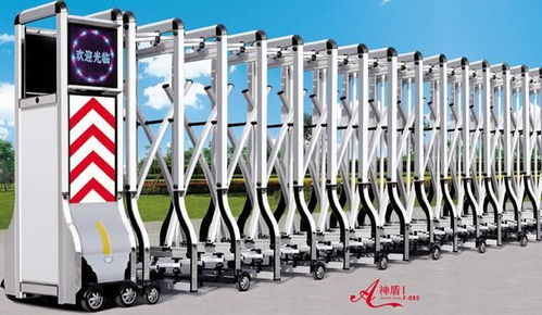 成都伸縮門,新都食品廠伸縮門,sad伸縮門,圣達自動門